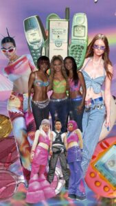 The community of Flossy Friends graphic.